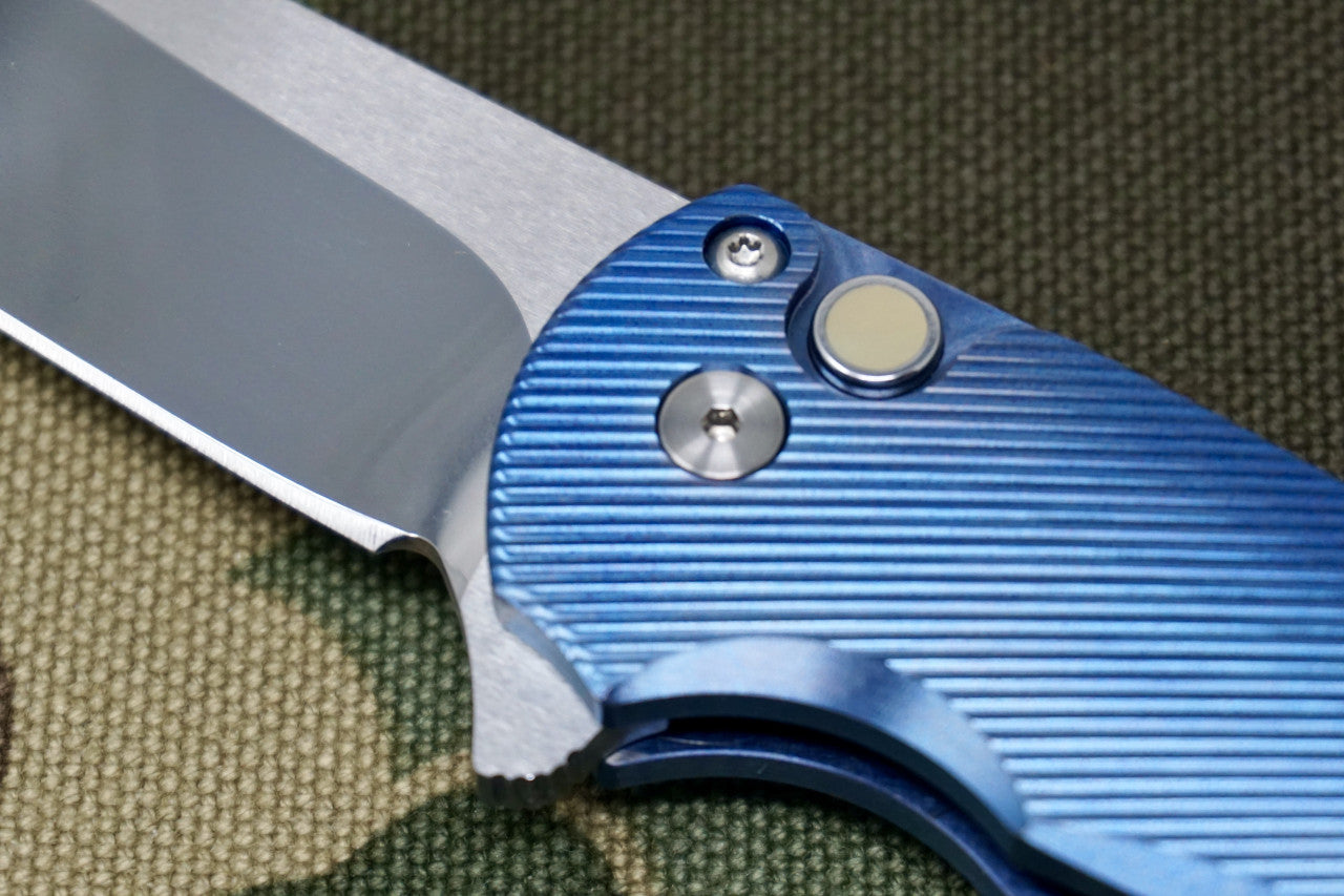 PRO-TECH Malibu Custom Polished Wharncliffe Flipper