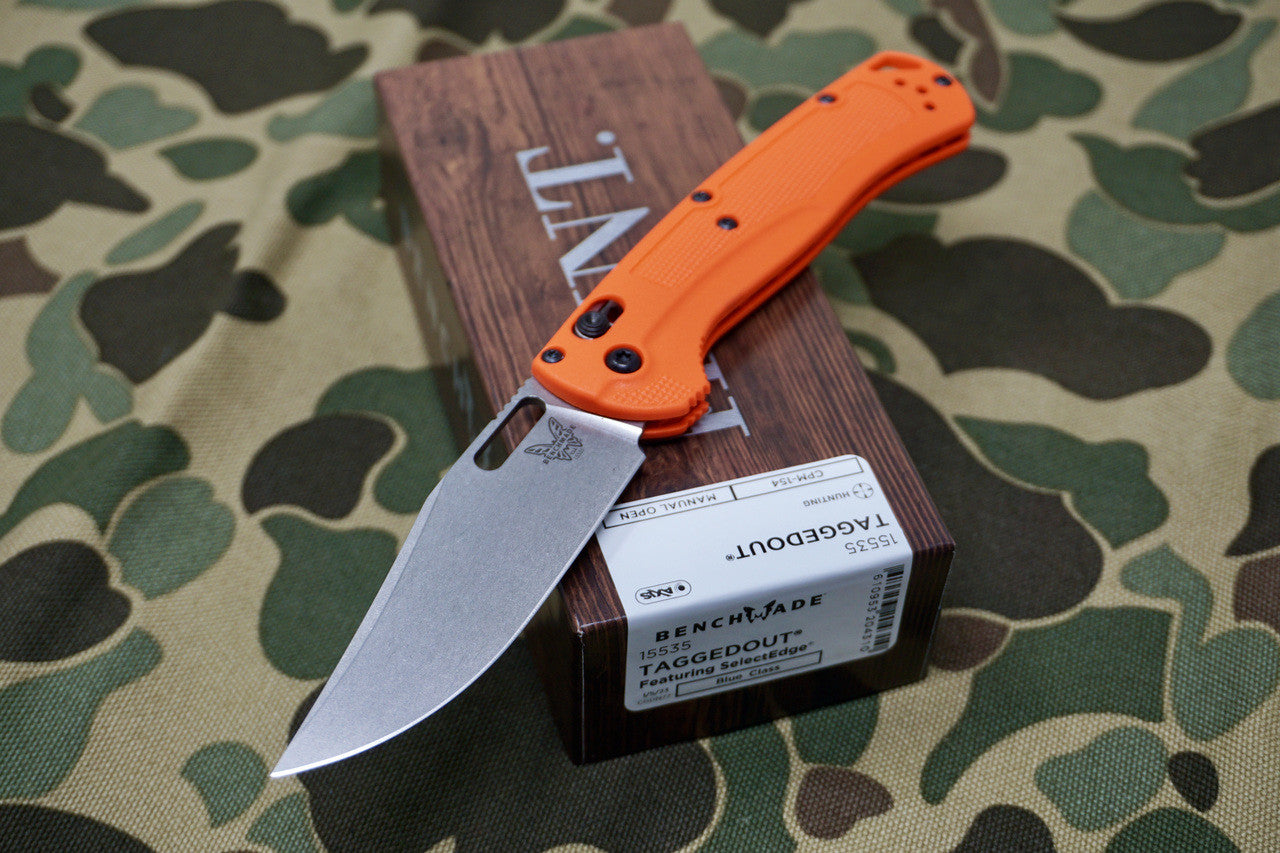 Benchmade Taggedout Folding Knife 15535