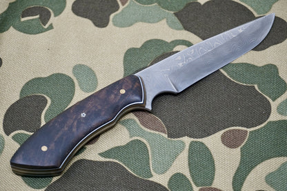 Carter Cutlery Damascus Neck Knife #2715