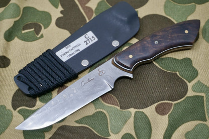 Carter Cutlery Damascus Neck Knife #2715