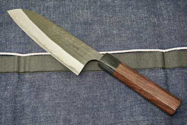 Yamamoto AS Damascus Santoku 165mm