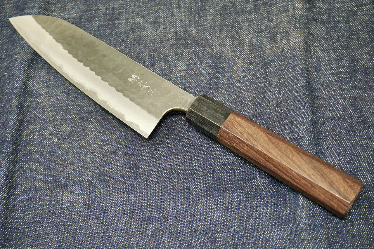 Anryu Aogami Super Santoku Knife 170mm