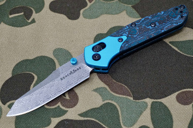 Benchmade Damascus Mini Osborne Folding Knife