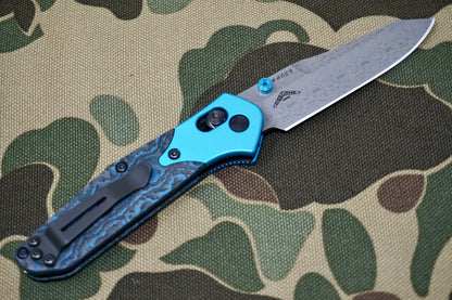 Benchmade Damascus Mini Osborne Folding Knife