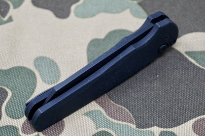 PRO-TECH Malibu Operator Black DLC Reverse Tanto Flipper