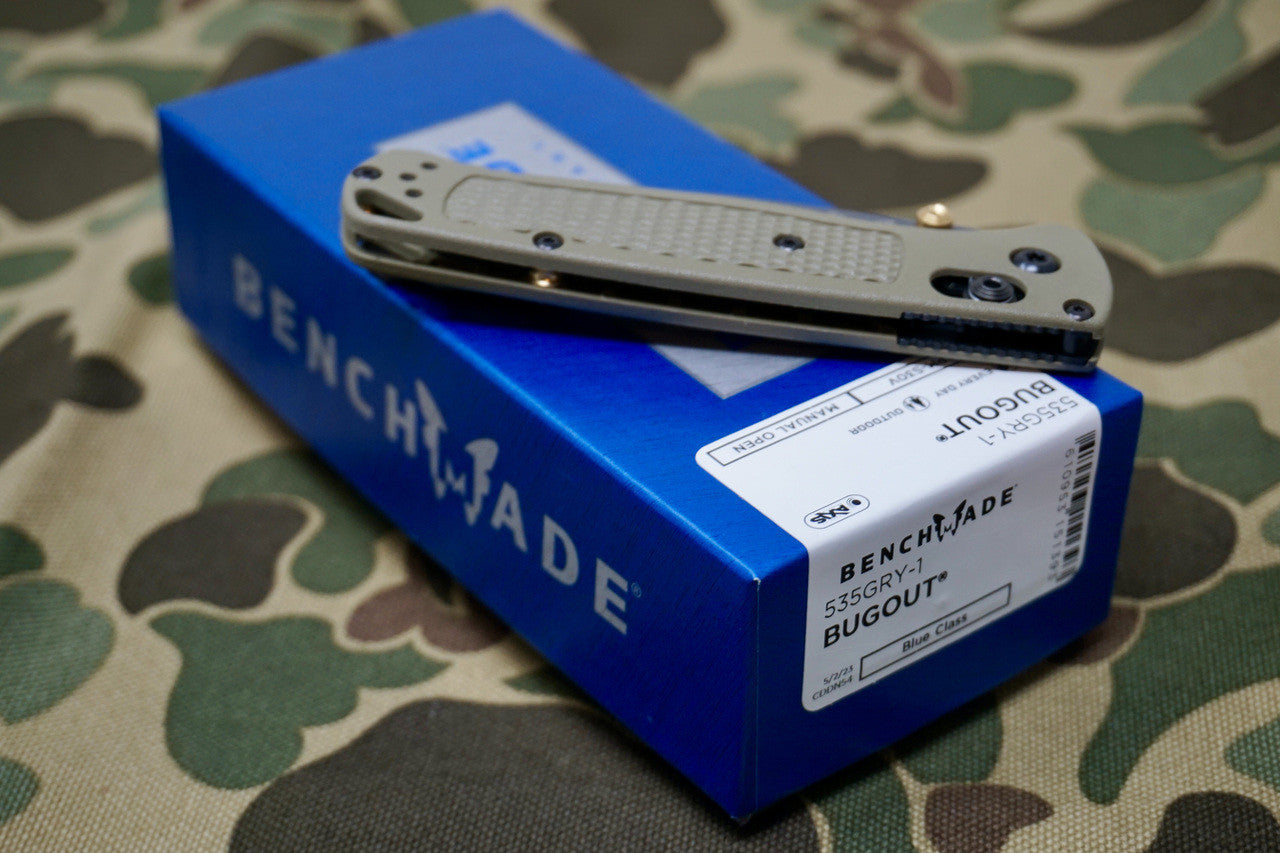 Benchmade Smoked Grey Bugout Knife 535GRY1