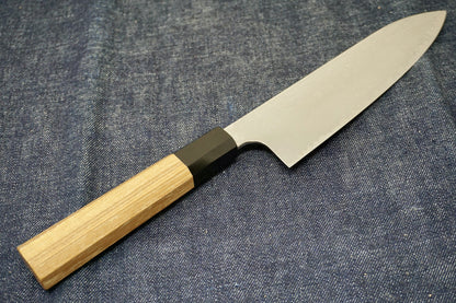 Hatsukokoro Yauji Damascus Santoku Knife