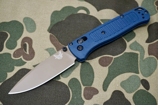 Benchmade Bugout Crater Blue Folding Knife 535FE05