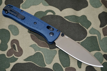 Benchmade Bugout Crater Blue Folding Knife 535FE05