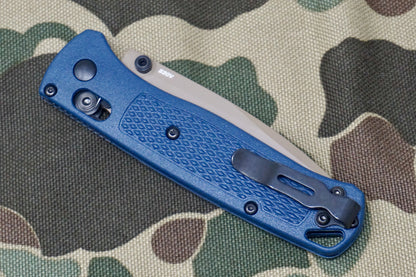 Benchmade Bugout Crater Blue Folding Knife 535FE05