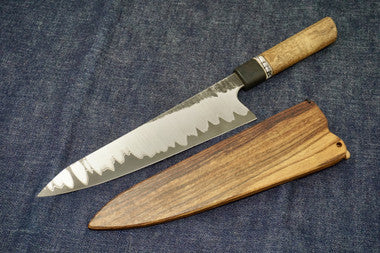 Martin Huber San-Mai Chef Knife w/ Says