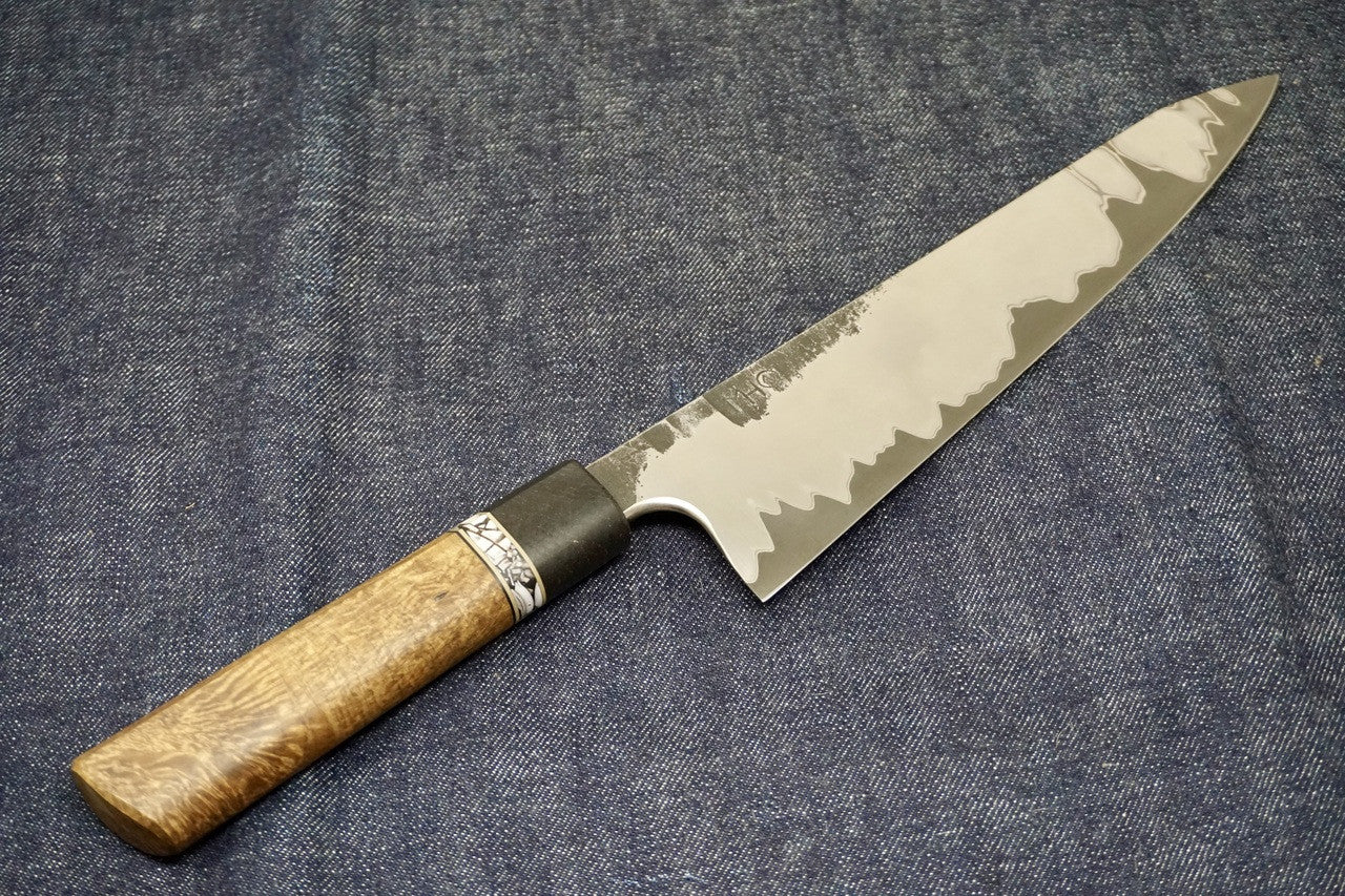 Martin Huber San-Mai Chef Knife w/ Says