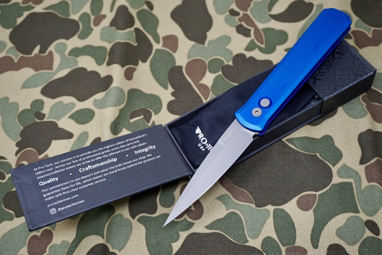 PRO-TECH Godfather Blue Knife