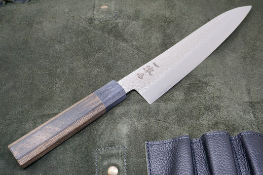 Ittetsu Damascus Wa Gyuto 180mm