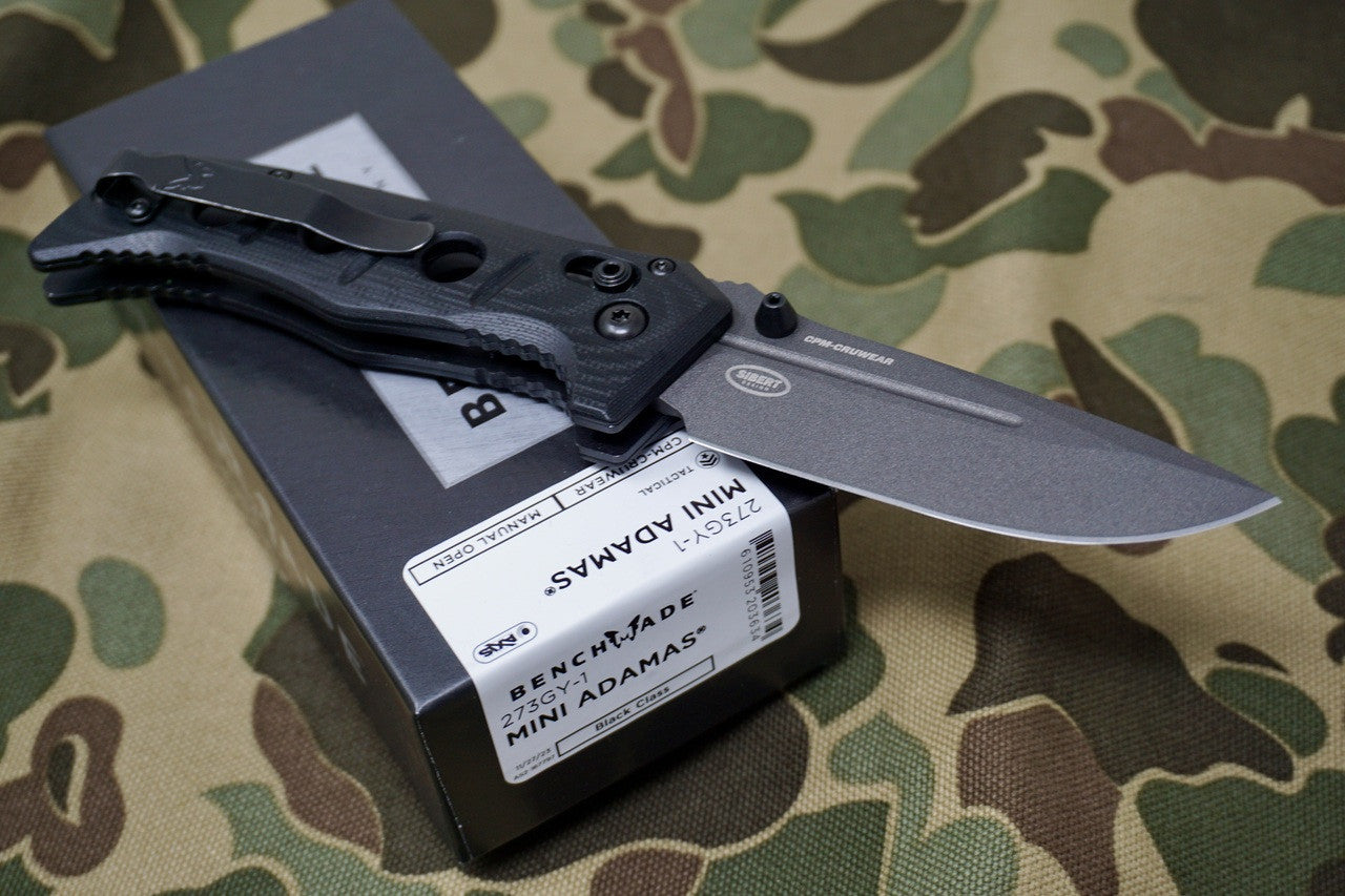 Benchmade Mini Adamas G10 Folding Knife 273GY-1