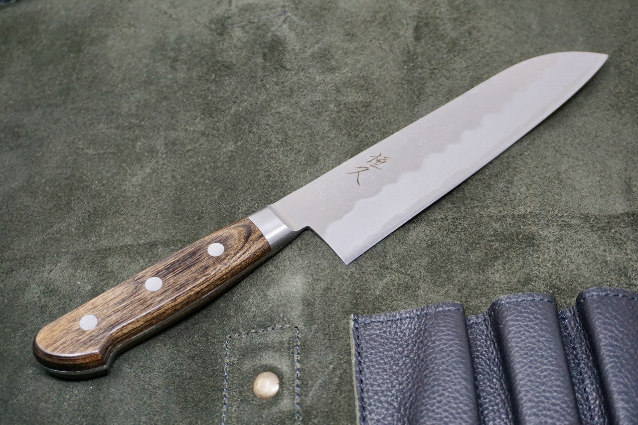 Tsunehisa Ginsan Santoku Knife 180mm