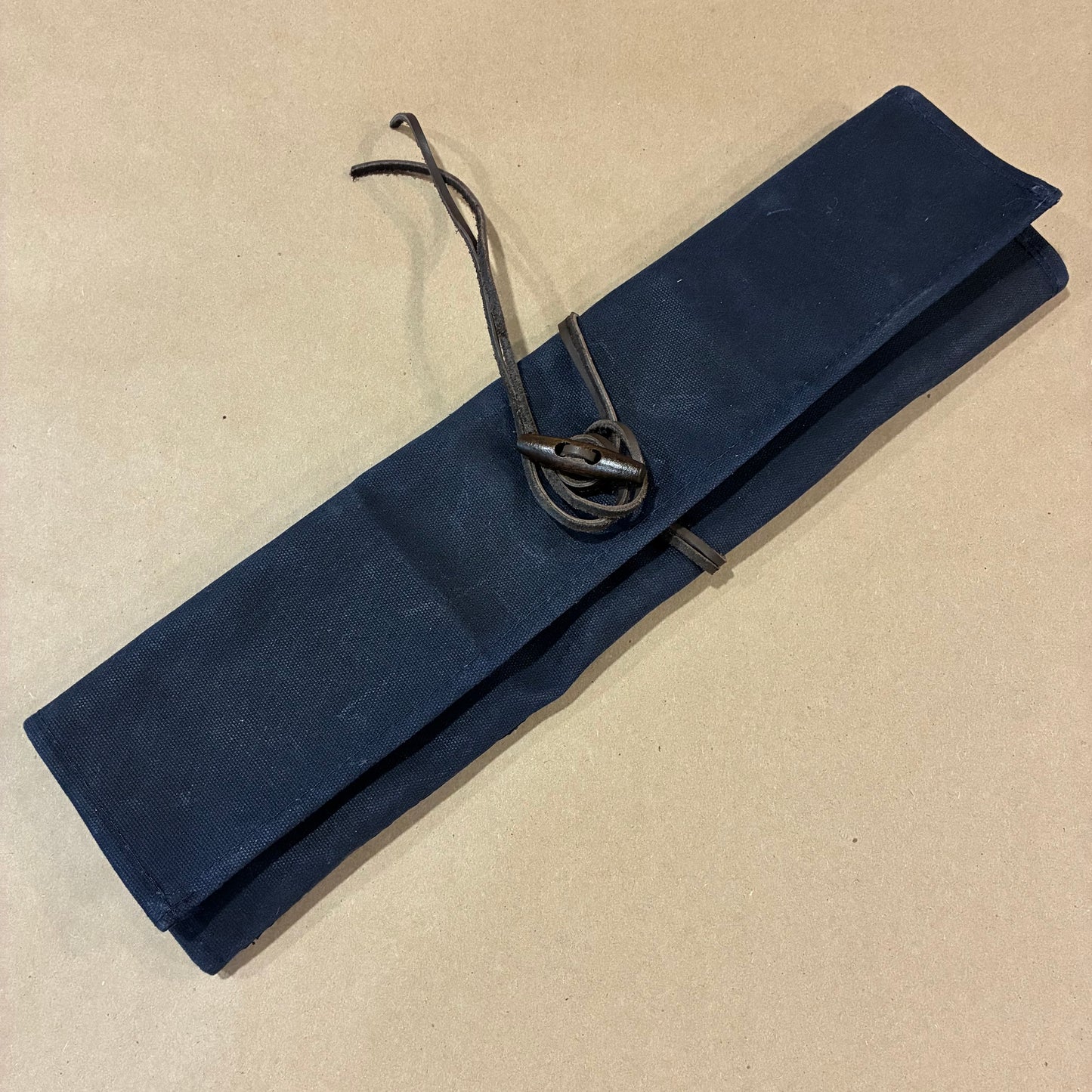 Poke + Keister Waxed Canvas Knife Roll