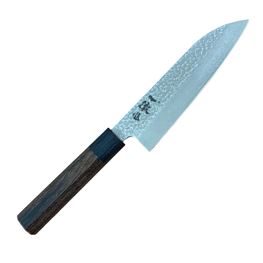 165mm Ittetsu VG10 Damascus Wa Santoku