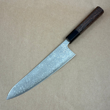 210mm Hatsukokoro Hikari SLD Damascus Wa Gyuto