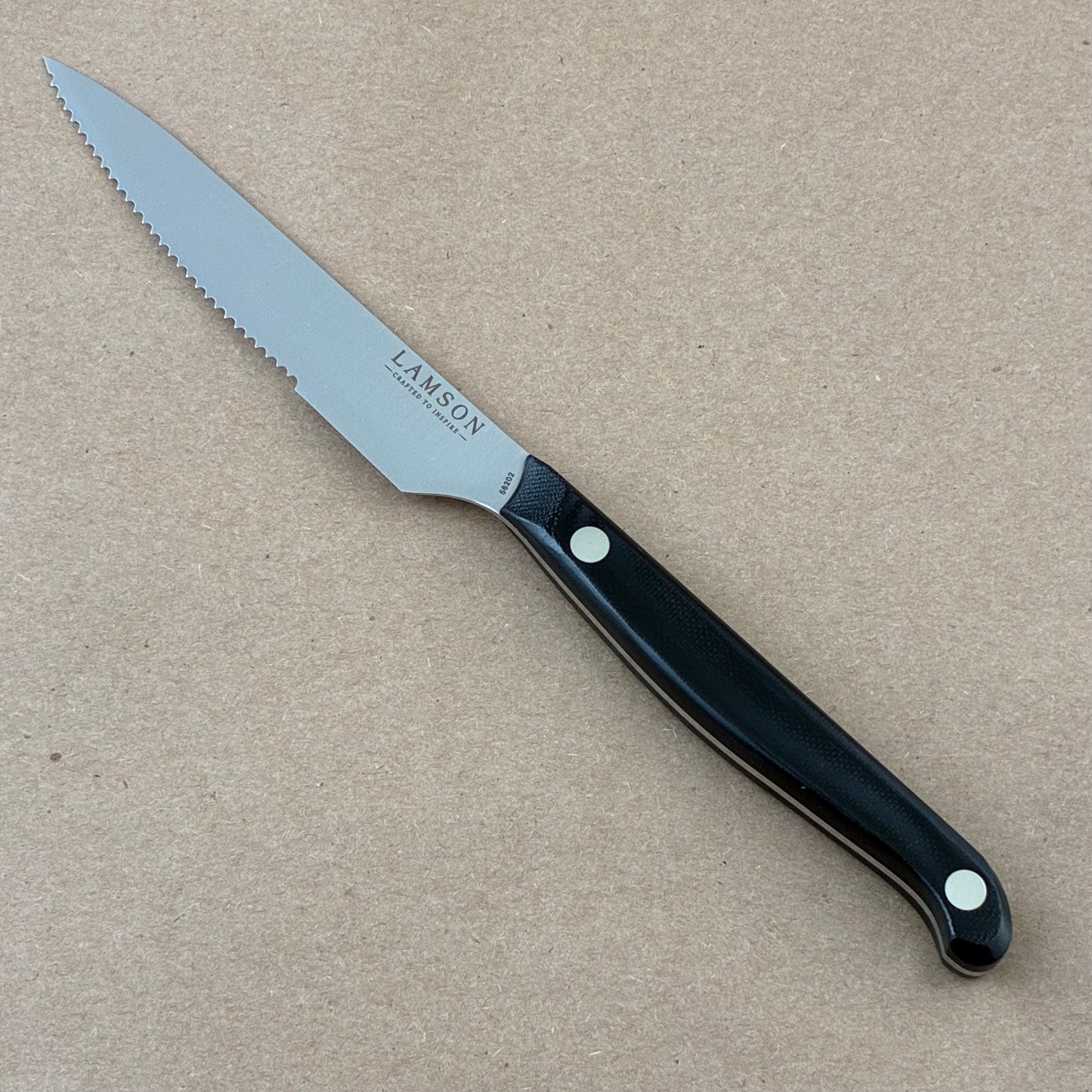5″ Lamson Vintage Midnight Serrated Steak Knife