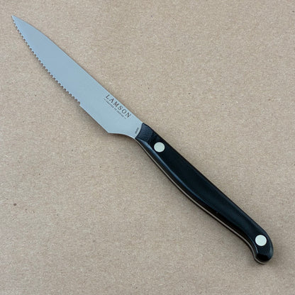 5″ Lamson Vintage Midnight Serrated Steak Knife