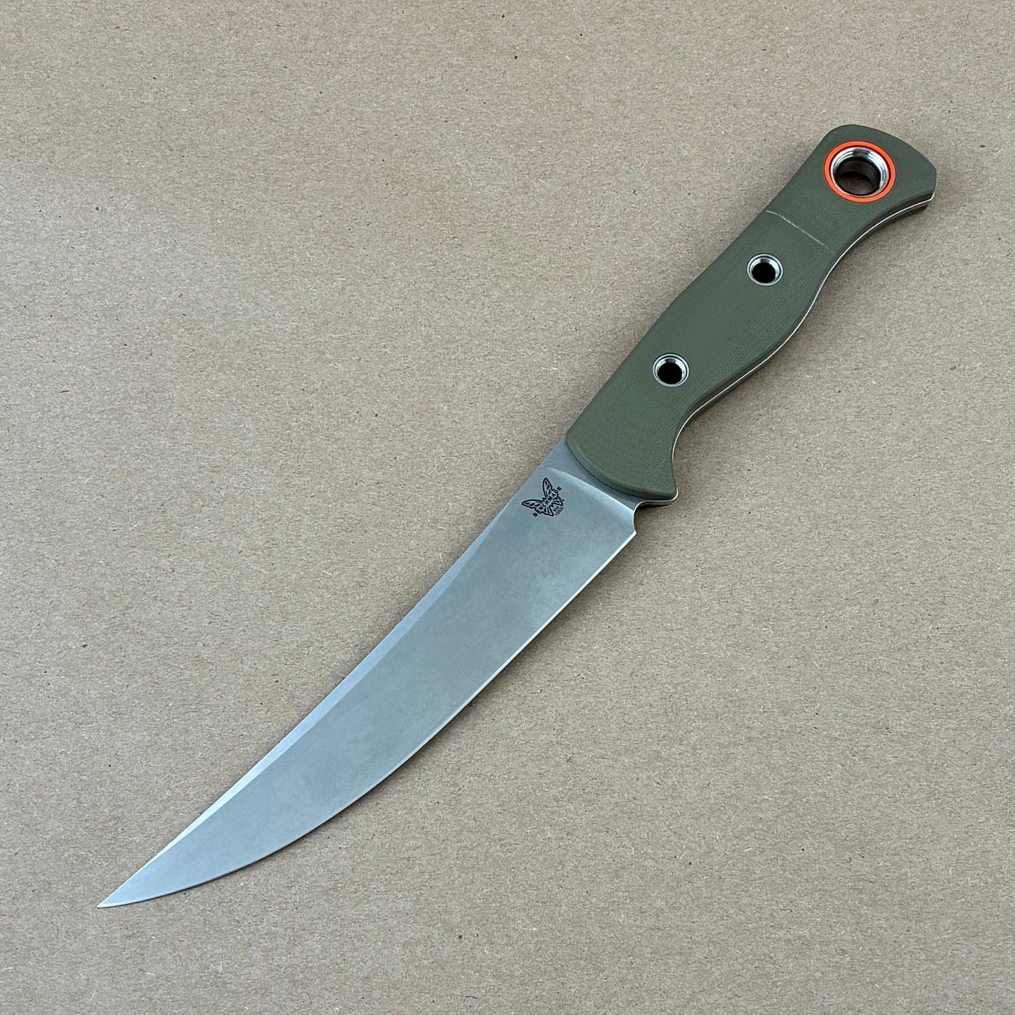 6" Benchmade Meatcrafter OD Green G10 Filet 15500-3