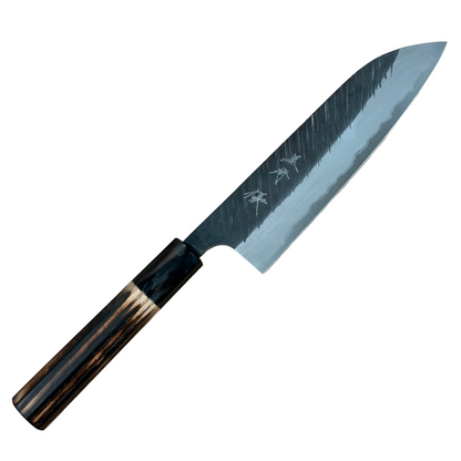 170mm Yu Kurosaki Wa Santoku In Burnt Chestnut (Consignment)
