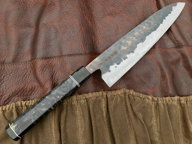 Teruyasu Fujiwara Denka Gyuto 240mm - Custom Handle