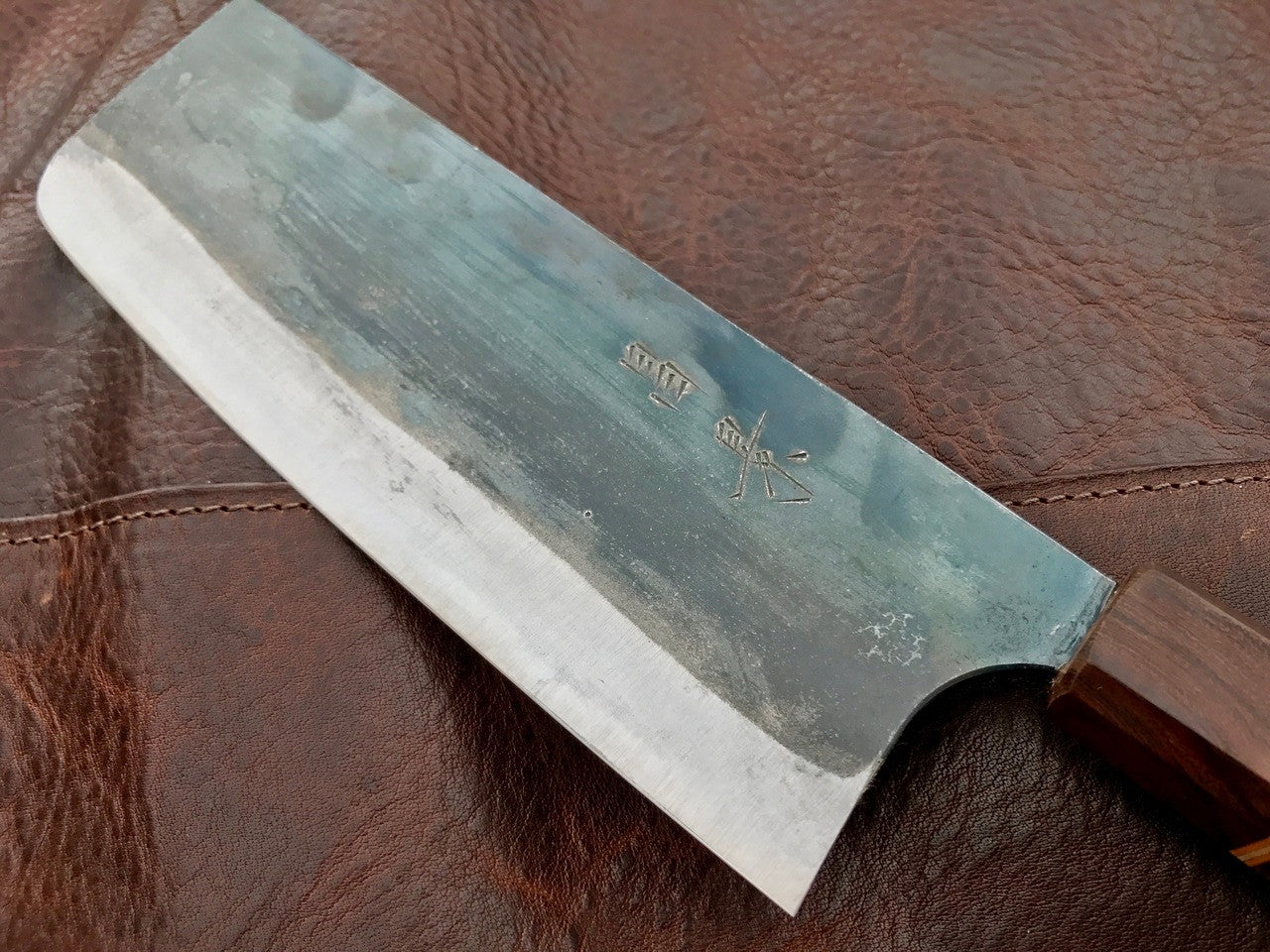 Masakage Mizu Nakiri 165mm - Custom Handle