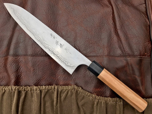 Takumi Ikeda Gyuto Aogami Super - Damascus Clad 240mm