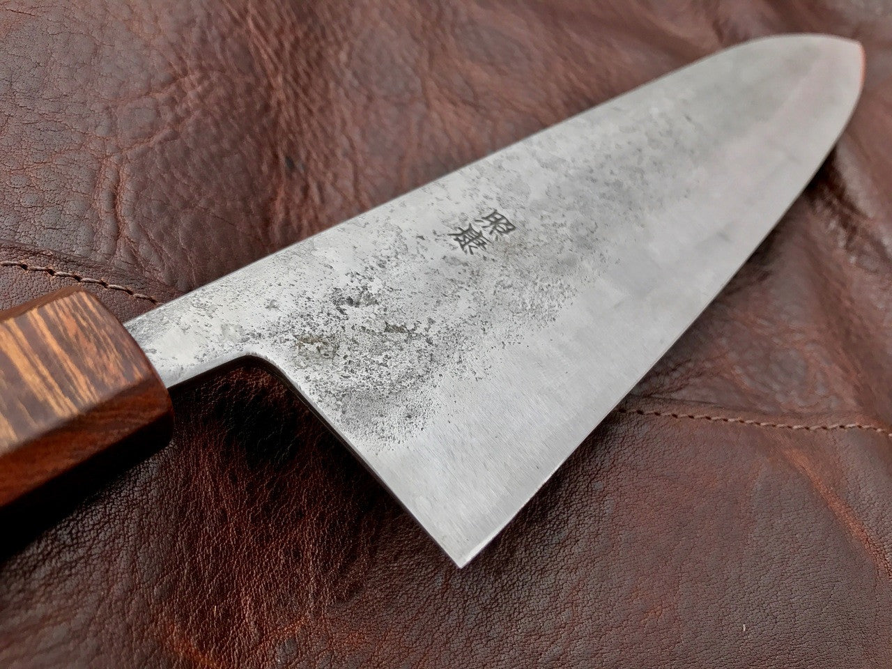 Teruyasu Fujiwara Nishiji Gyuto Knife 240mm - Custom Handle