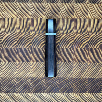 Ebony Wa Handle with Ivory Marble Spacer
