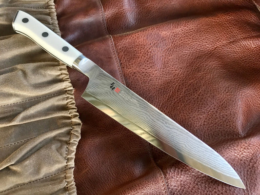 MCUSTA ZANMAI Corian Damascus Gyuto 210MM