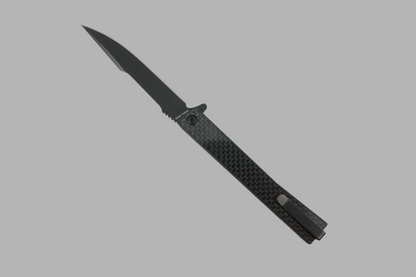 Ocaso Solstice Carbon Fiber Flipper Black PVD