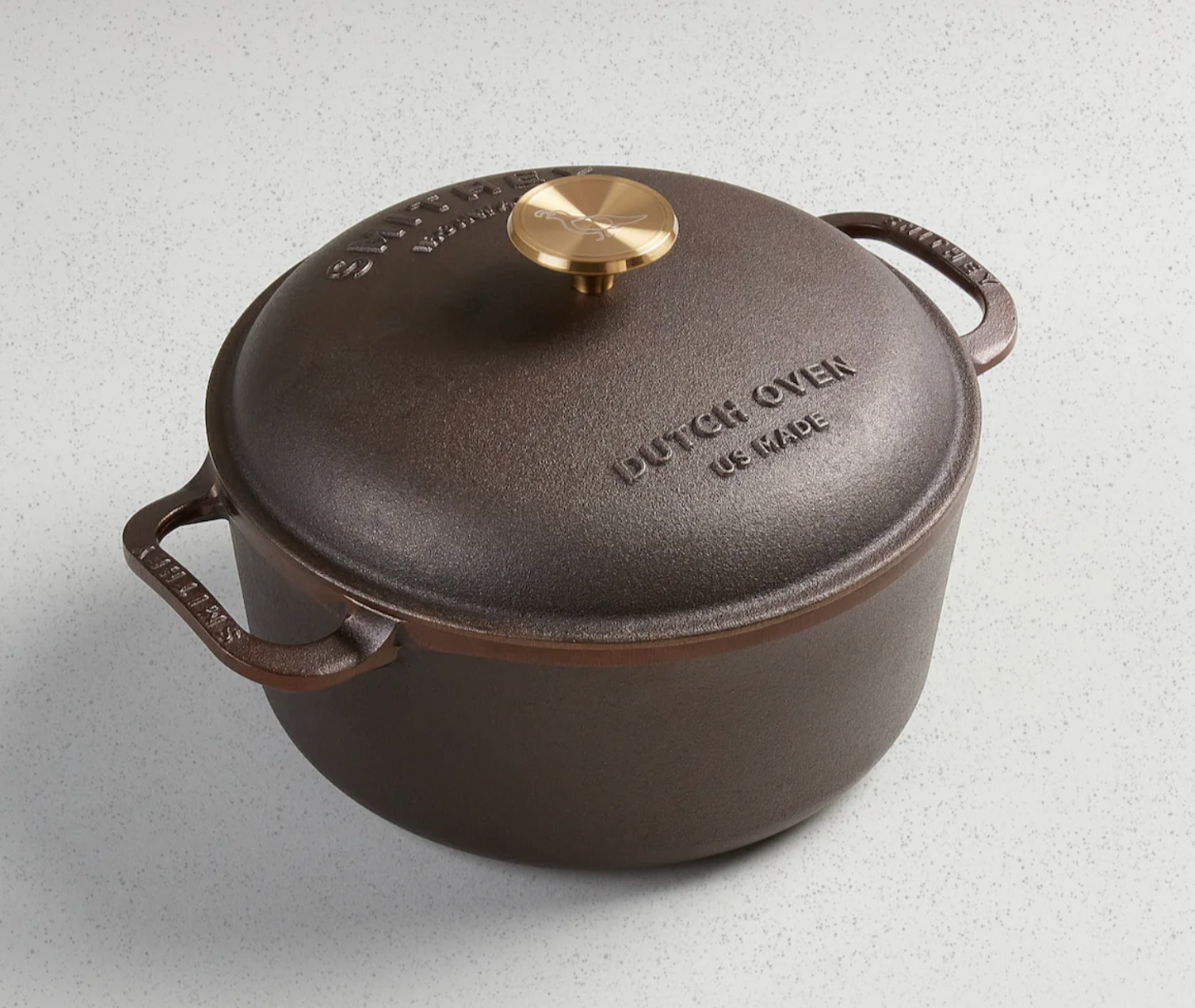 Smithey Cast Iron Dutch Oven 5.5 Qt