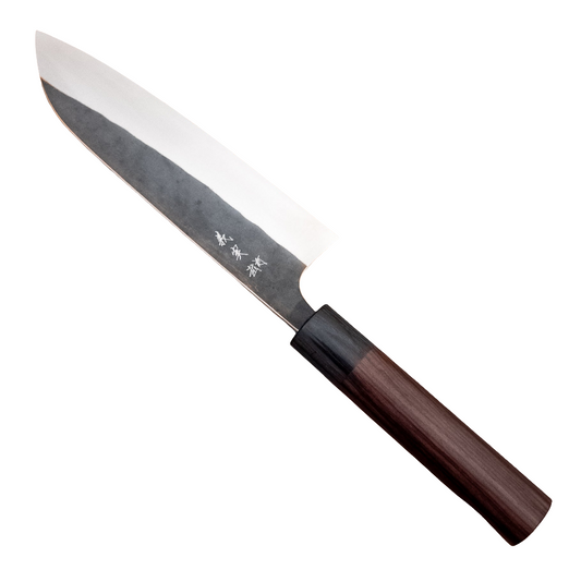 170mm Kato Aogami Super Kurouchi Wa Santoku