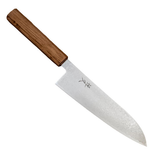 170mm Tsunehisa ZA18 Damascus Wa Santoku