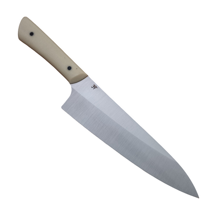 201mm Josh Fisher Nitro-V Chef Ivory Micarta Handle
