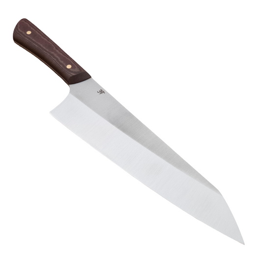 215mm Josh Fisher Nitro-V Kiritsuke Cabernet Richlite Handle