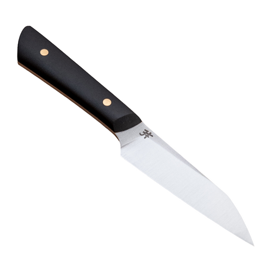 88mm Josh Fisher Nitro-V Paring Black Richlite Handle