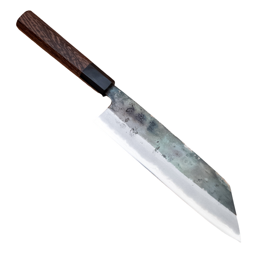 210mm Hatsukokoro Kurosagi Aogami Super Wa Kiritsuke Gyuto