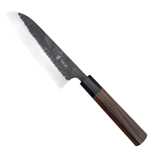 170mm Anryu Aogami Super Kurouchi Wa Santoku