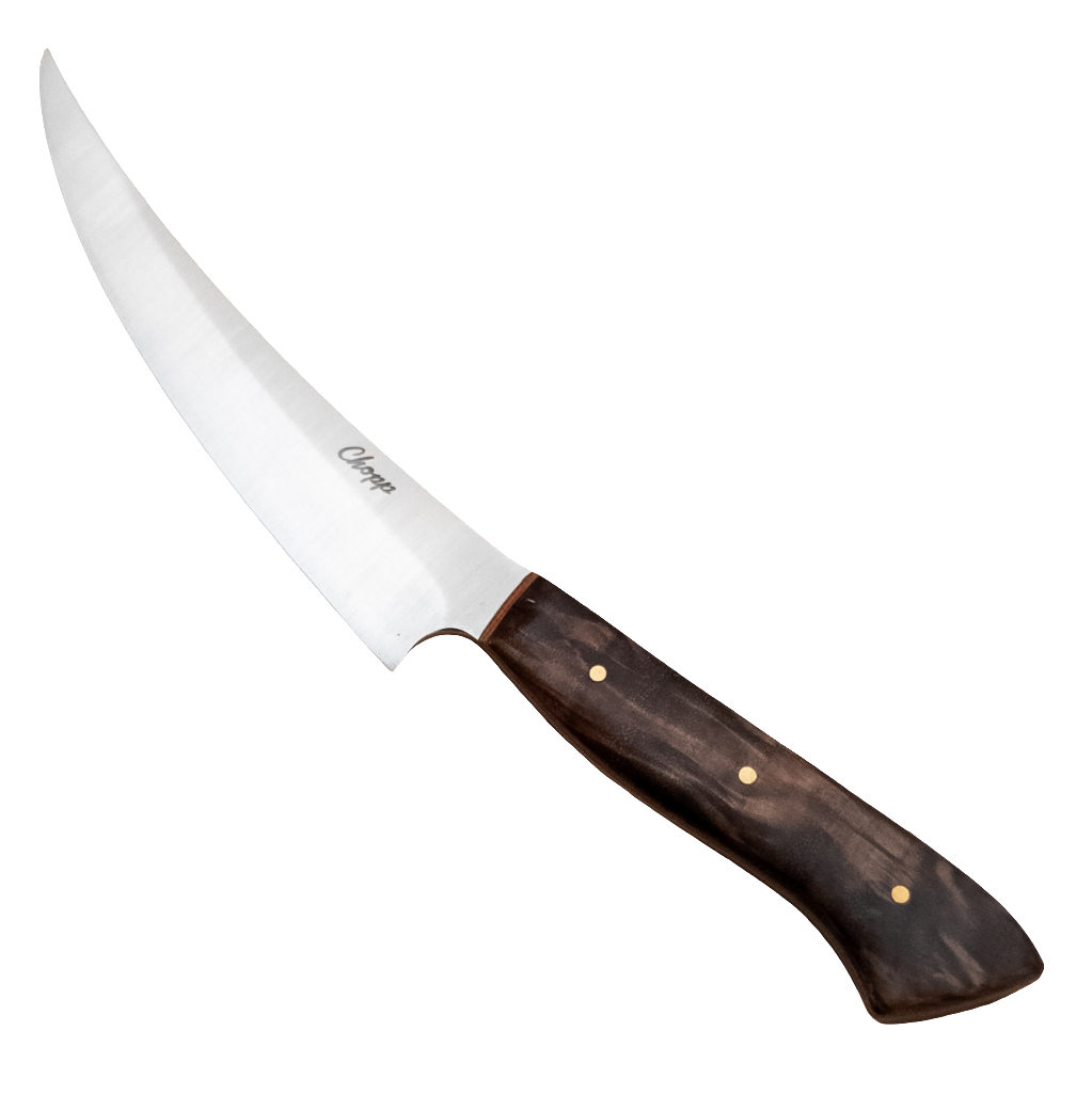 185mm Acre Forge Jamison Chopp AEBL Boning Black Walnut