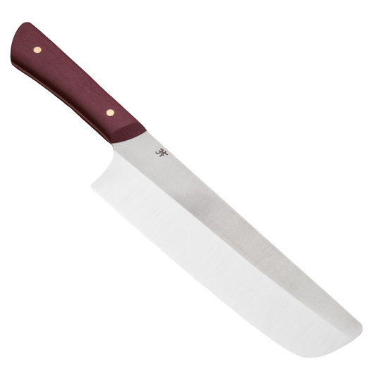 165mm Josh Fisher Nitro-V Nakiri Maroon Richlite Handle