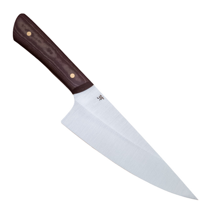 165mm Josh Fisher Nitro-V Chef Cabernet Richlite Handle