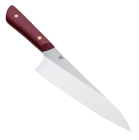 140mm Josh Fisher Nitro-V Petty Utility Maroon Richlite Handle