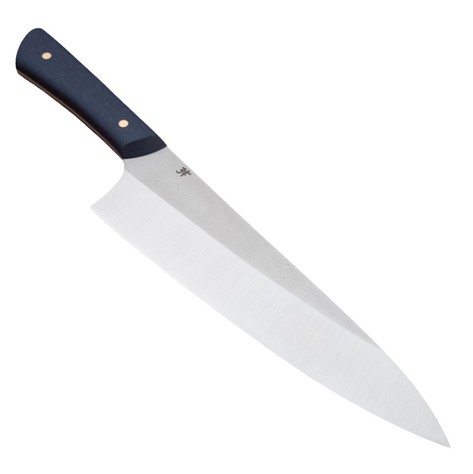 205mm Josh Fisher Nitro-V Chef Blue Richlite Handle