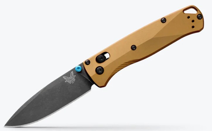 Benchmade Bugout Burnt Brass Aluminum 535BK - 7 - District Cutlery