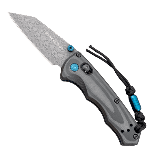 Benchmade Full Immunity #2277 Damascus Carbon Fiber Wharncliffe EDC 290 - 241 - District Cutlery