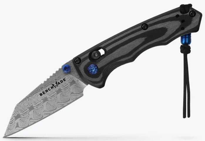 Benchmade Full Immunity #2277 Damascus Carbon Fiber Wharncliffe EDC 290 - 241 - District Cutlery